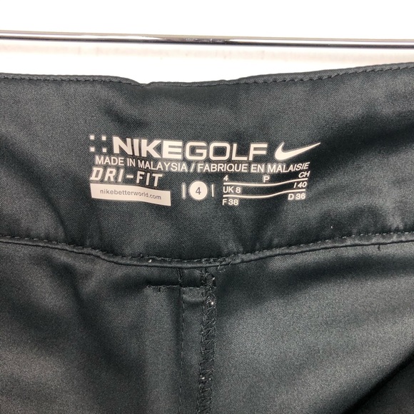 NIKE GOLF DRI FIT SKIRT BLACK SIZE 4 - Picture 12 of 12